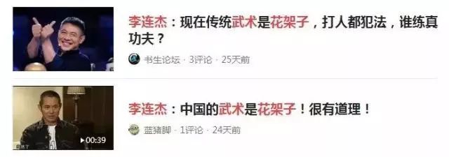 李连杰与中国传统武术的关系_李连杰谈中国武术_李连杰谈传统武术