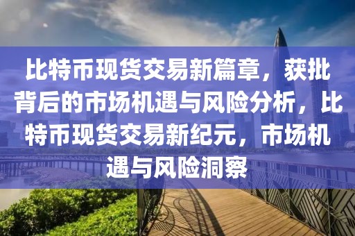 比特币现货交易新篇章：市场机遇与风险并存，投资者需谨慎评估