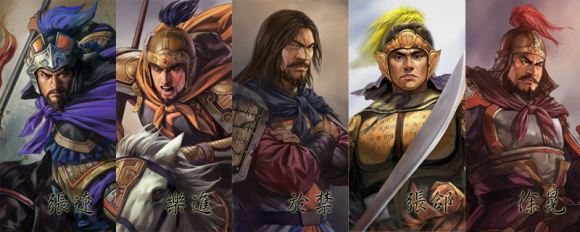 五虎上将与曹操军的对抗_曹操五大上将_五虎上将大战曹贼