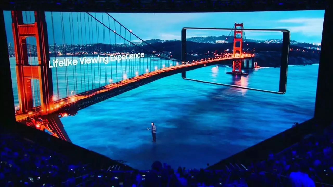 三星Galaxy Note8中国区发布：全面屏双摄旗舰手机震撼来袭